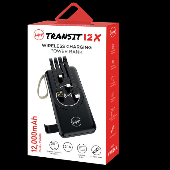 deejays power bank 12,000mah