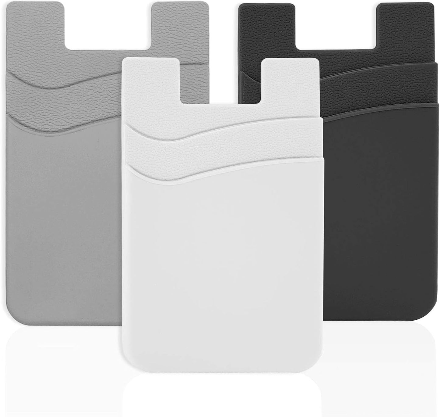 Stick on card holder