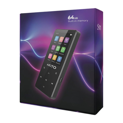 AKITO MP3 Player S11 BLACK