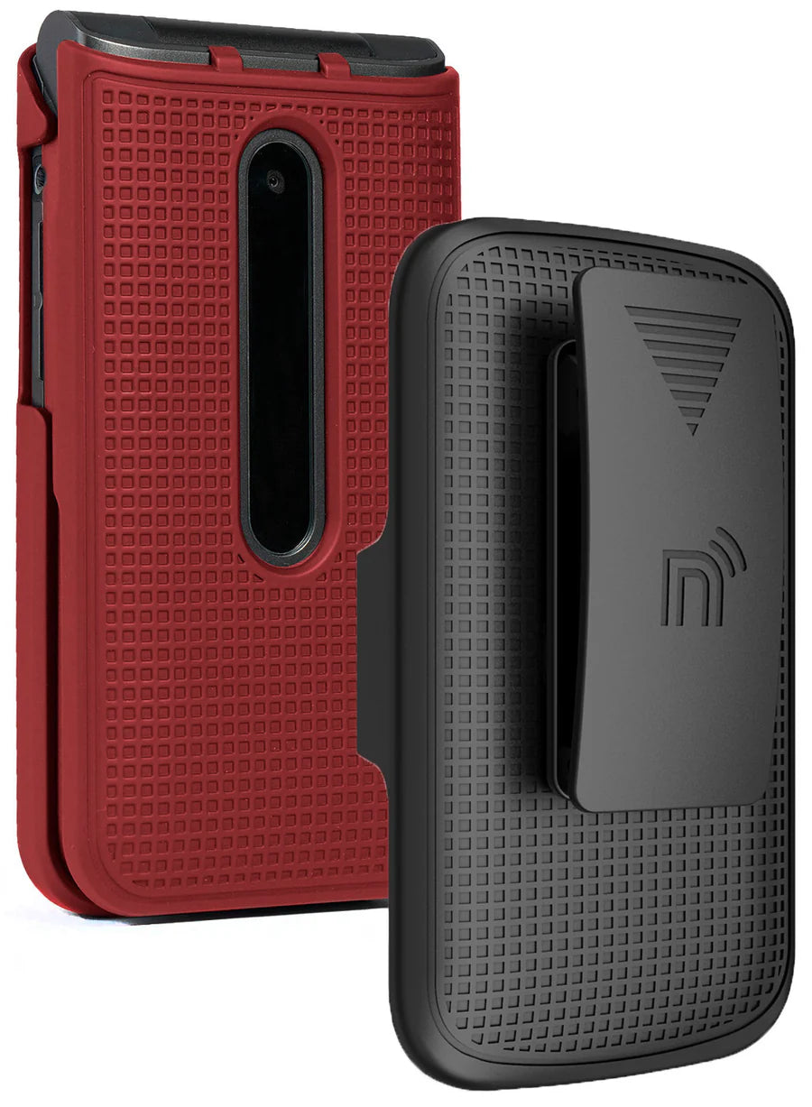 LG Tracfone phone case with belt clip