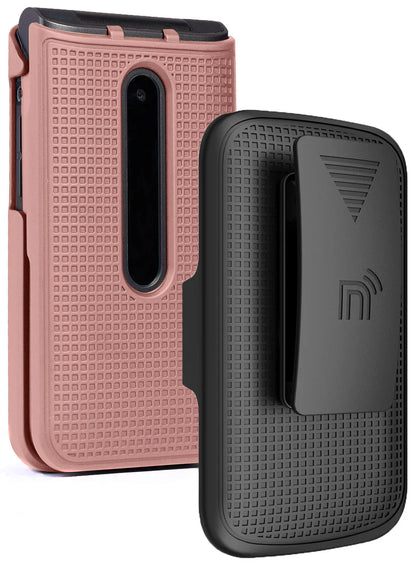 LG Tracfone phone case with belt clip