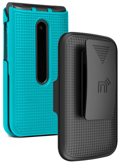 LG Tracfone phone case with belt clip